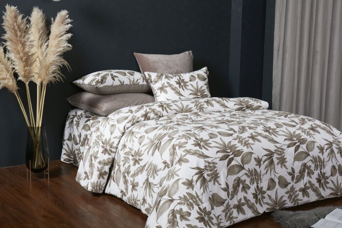 Комплекты для сна Мерил (бежевый) АВС Cotton Евро