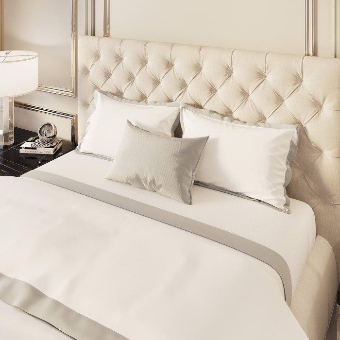 Флер №3 Комплект постельного белья сатин Евро 4н