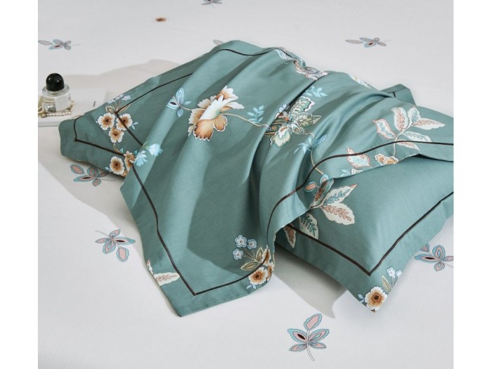 Постельное белье Asabella 1480-7 семейное печатный сатин