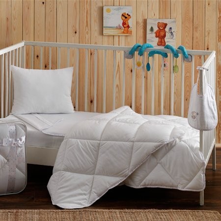 Комплект для новорожденных CASABEL/ BEBEK (одеяло и подушка)