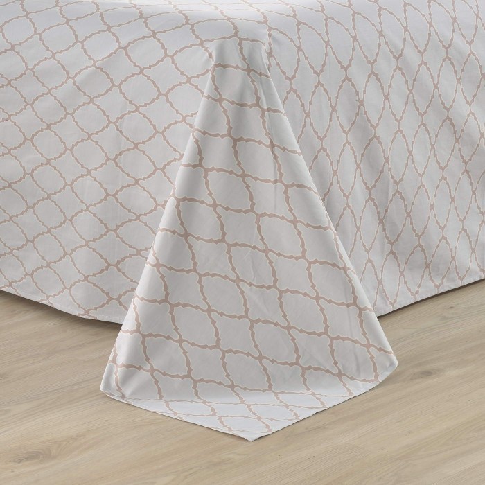 Дебюсси (розовый) Комплект постельного белья сатин Евро 4н