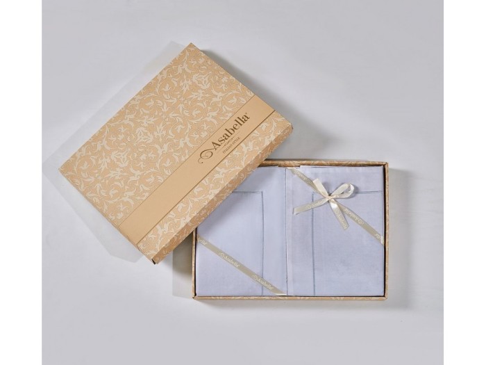 Комплект постельного белья 1,5-спальный, египетский хлопок Premium 2312-4XS