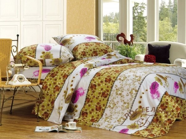 Постельное белье Valtery поплин A-110 семейное