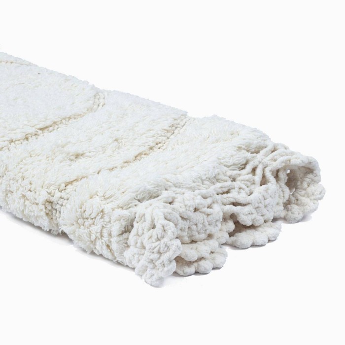 Коврик Arya С Гипюром 60Х100 2 Пр. Afro Кремовый