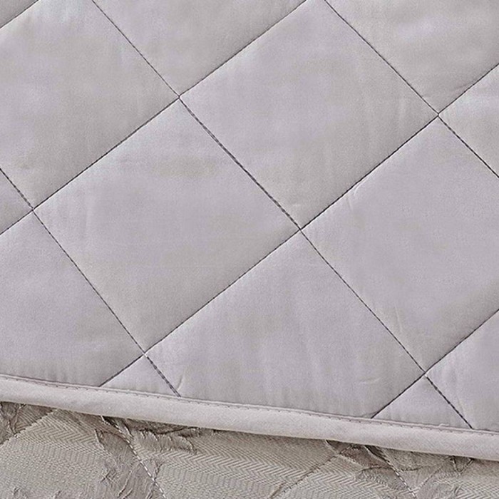 Лукерия (серо-голубая) Покрывало 240х260