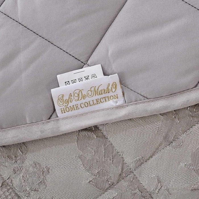 Лукерия (серо-голубая) Покрывало 240х260