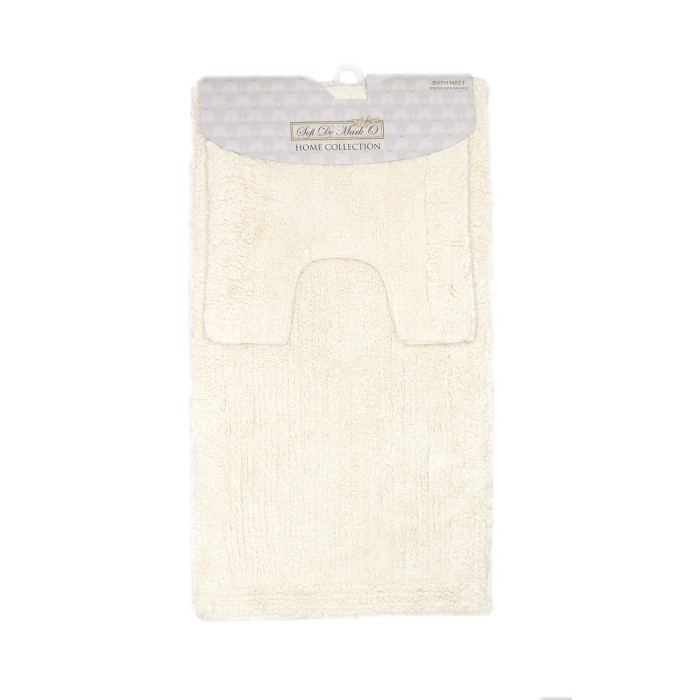 LUNA (крем) Набор ков. для ванной комнаты 60х100 и 50х50