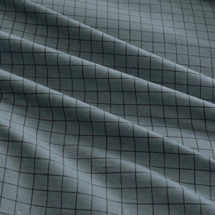 Диксан (серый) Комплект постельного белья сатин Евро 4н