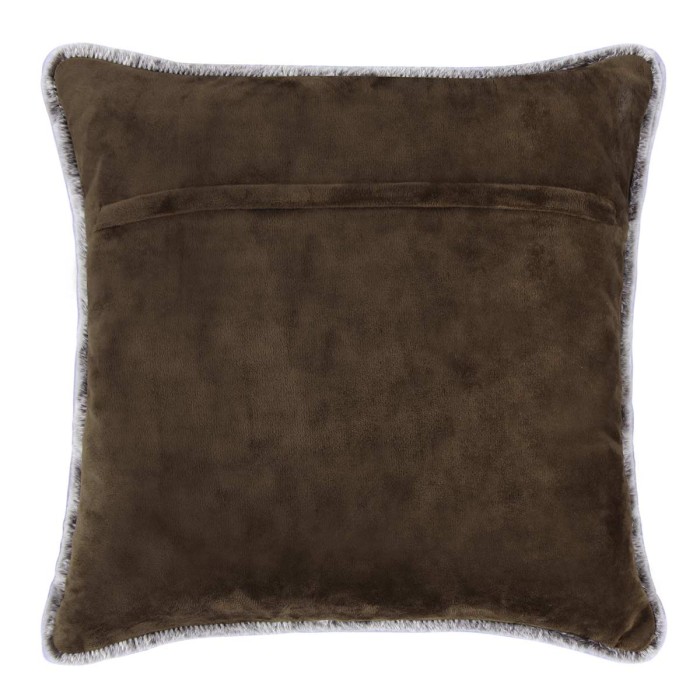 Наволочка Arya Кролик Искусственный мех 45X45 Atlas Сухая Роза