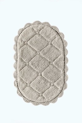 Brianna (беж) Коврик для ванной кружевной 60х100
