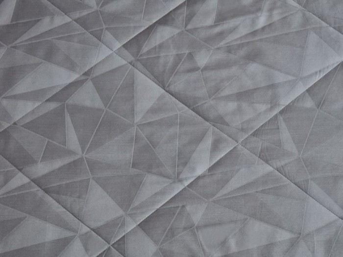 Комплект с летним одеялом евро из хлопкового жаккарда 200х220 см, 1645-OMP