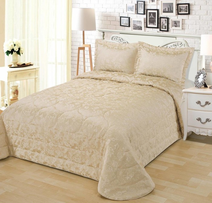 Диодора (беж) Покрывало 240х260