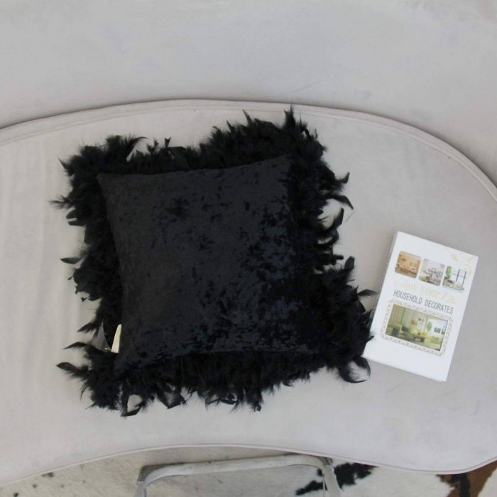 Бурлеск (черная) Наволочка 40х40