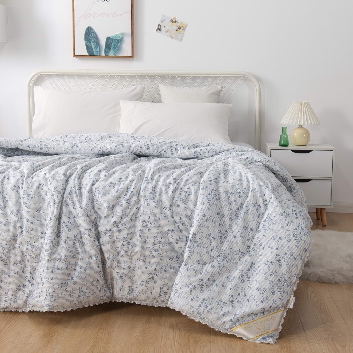 Майя (голубая) Одеяло 160х220