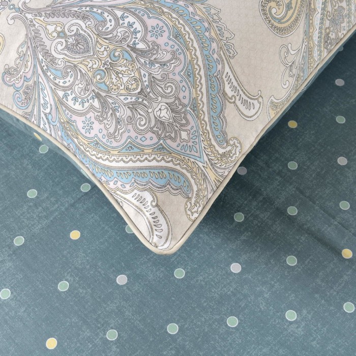 Ватикан (зеленый) Комплект постельного белья Сатин 2х