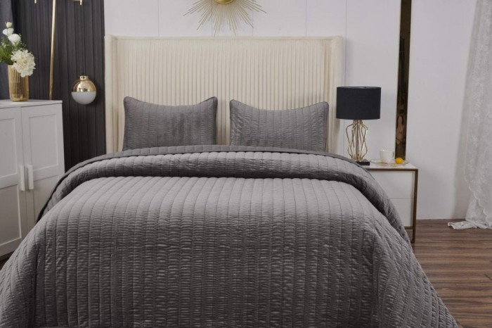 Фердинанд (серый) Покрывало 240х260