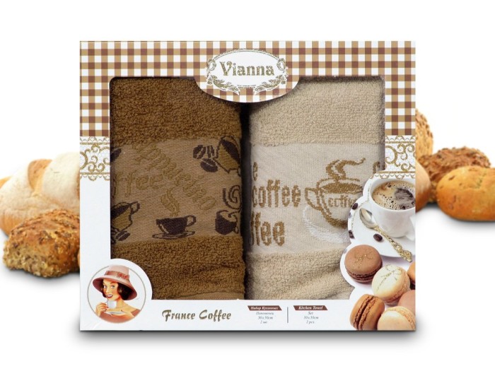 Набор кухонных полотенец Vianna (30x50 - 2 шт) 8059-01