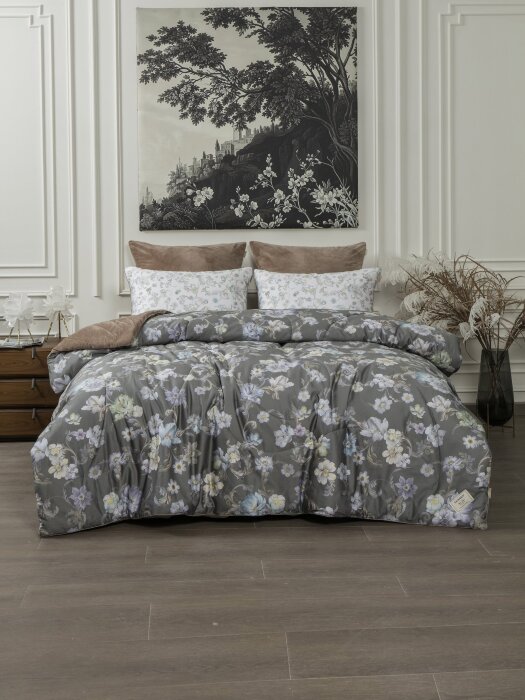Комплекты для сна Камелия (бежевый олива) ABC Egypt Cotton Tencel Евро