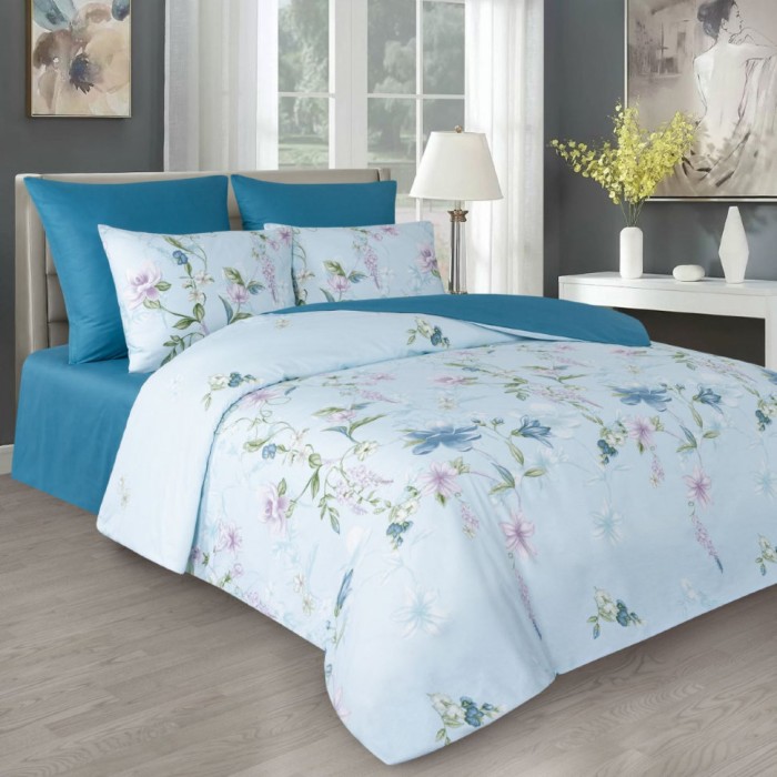 Постельное белье Valtery печатный CS-15 семейное