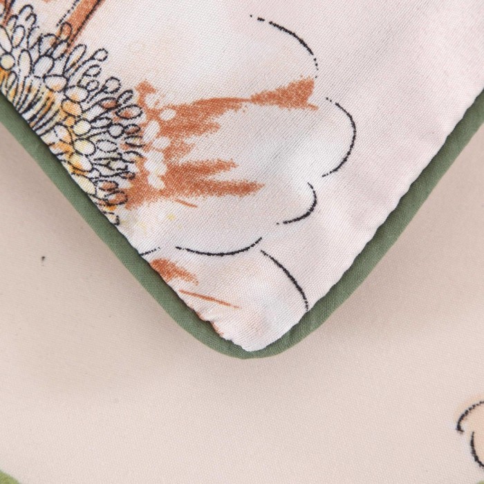 Устинья (персик) Комплект постельного белья модерн Евро 4н