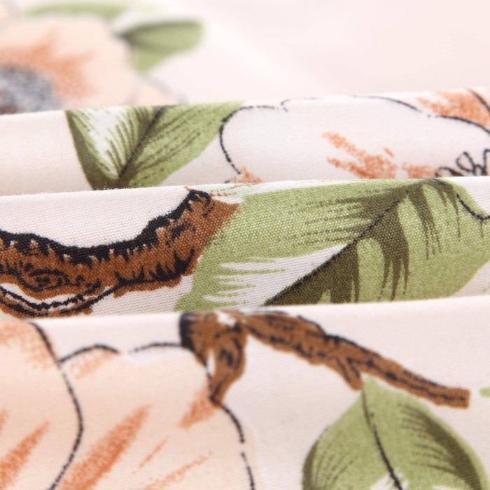 Устинья (персик) Комплект постельного белья модерн Евро 4н