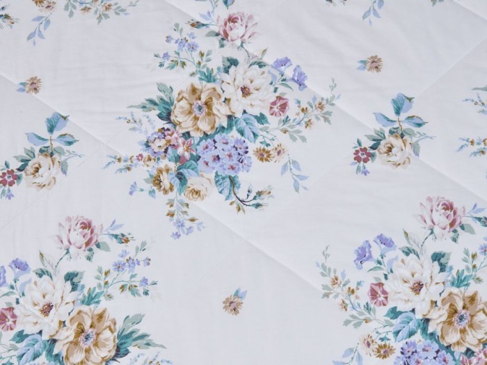 Комплект с ЛЕТНИМ одеялом из печатного сатина 200х220 см, 2168-OMP