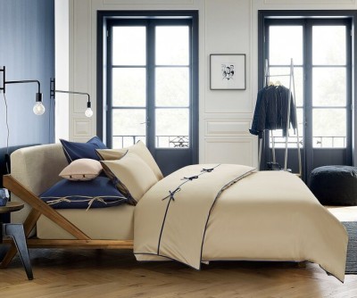 пододеяльник Sharmes &quot;Luca&quot; 200х220 (серо-бежевый/синий)