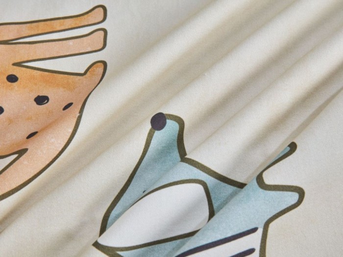 Комплект постельного белья 1,5-спальный, фланель 2210-4S