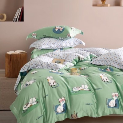 Постельное белье Tencel семейный TT5-134