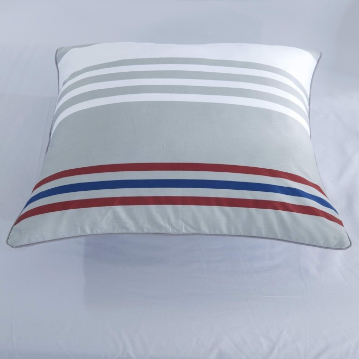 Эмиль (серый) Комплект постельного белья сатин Евро 4н