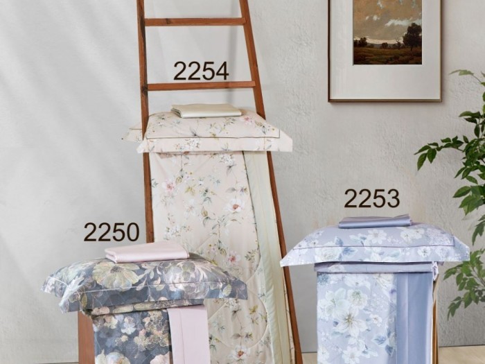 Комплект с 2-мя летними одеялами семейный из египетского хлопка Premium 160х220 см, 2253-2OSP