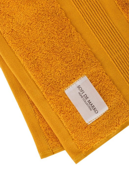 Moon (горчичное) 70х140 Полотенце Махровое