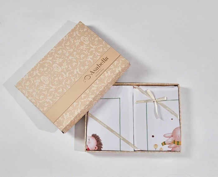 Комплект постельного белья 1,5-спальный, египетский хлопок Premium 2313-4XS 