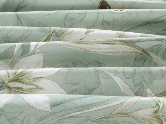 Комплект постельного белья Евро, сатин с лазерной печатью 2372-6