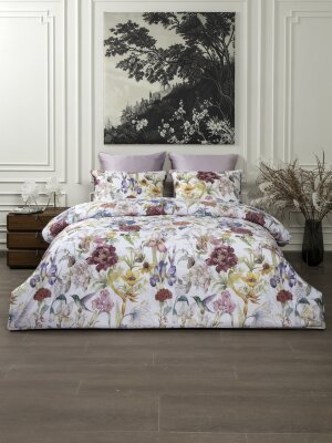 Комплекты для сна Ирис (пыльная роза жемчуг) ABC Egypt Cotton Tencel Евро