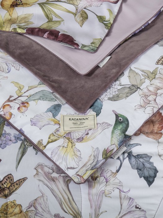 Комплекты для сна Ирис (пыльная роза жемчуг) ABC Egypt Cotton Tencel Евро