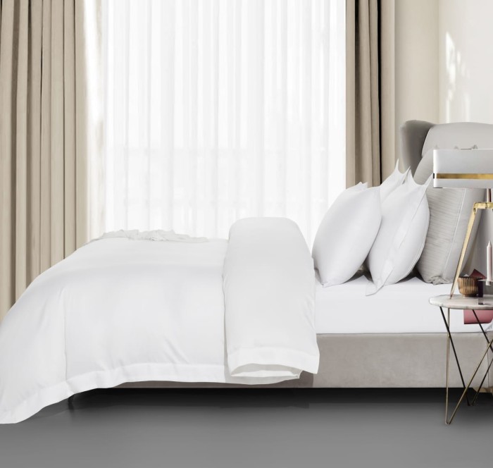 Постельное белье Arya Бамбук Tencel Arty Белый