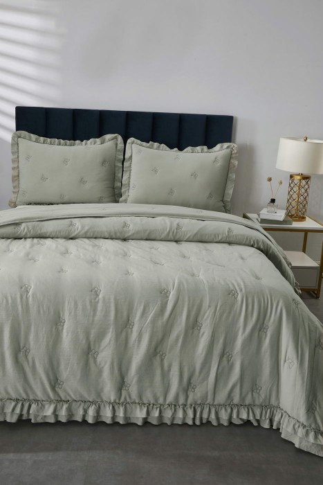 Ребека (беж) Покрывало 160х220