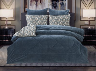 Постельный набор Амати изумруд деним ABC Cotton полуторный