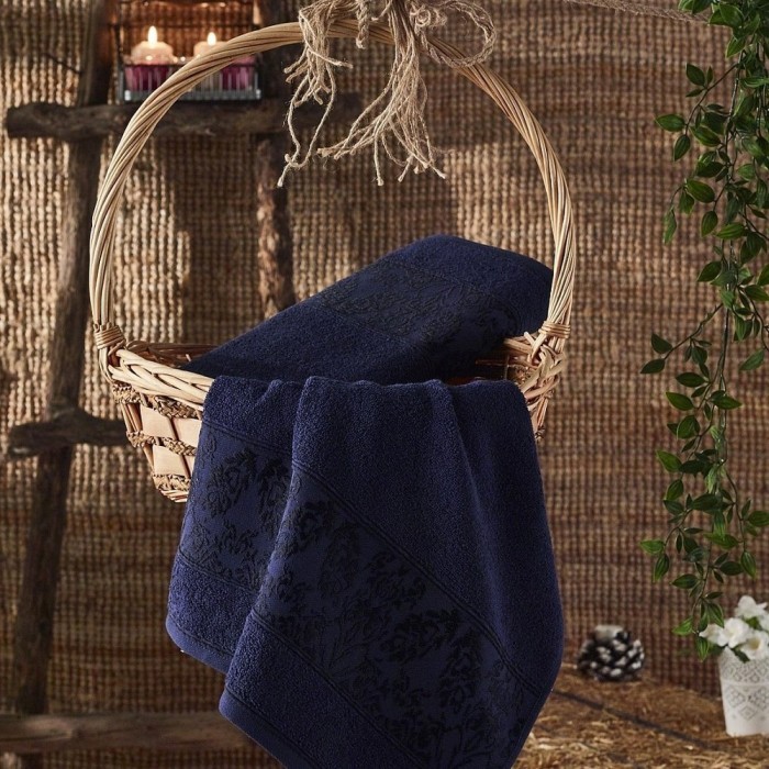 GARLET (синий) 70х140 Полотенце Махровое