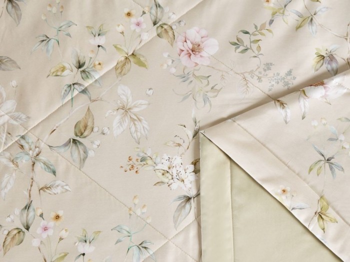 Комплект с летним одеялом евро из египетского хлопка Premium 200х220 см, 2254-OMP