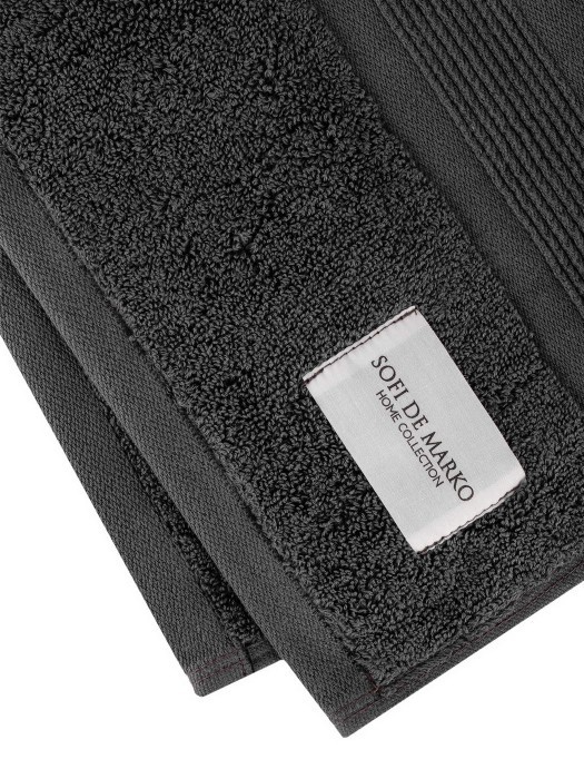 Moon (антрацит) 70х140 Полотенце Махровое