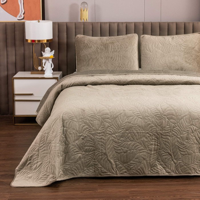 Мелисса (капучино) Покрывало 160х220