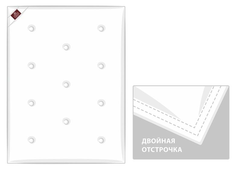 Одеяло PAISLEY SILK GRASS всесезонное 140х205