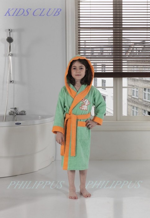 Детский банный халат 12059-06