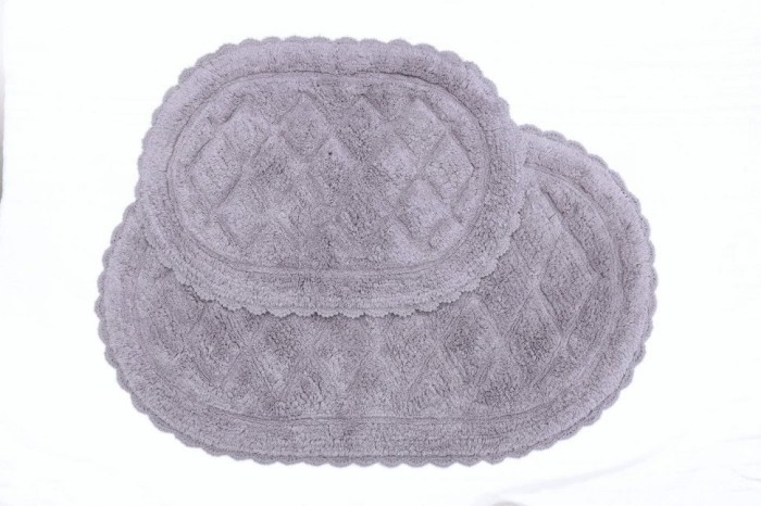 KIMBERLY (мокко) Набор ков. для ванной 60х100 и 50х70