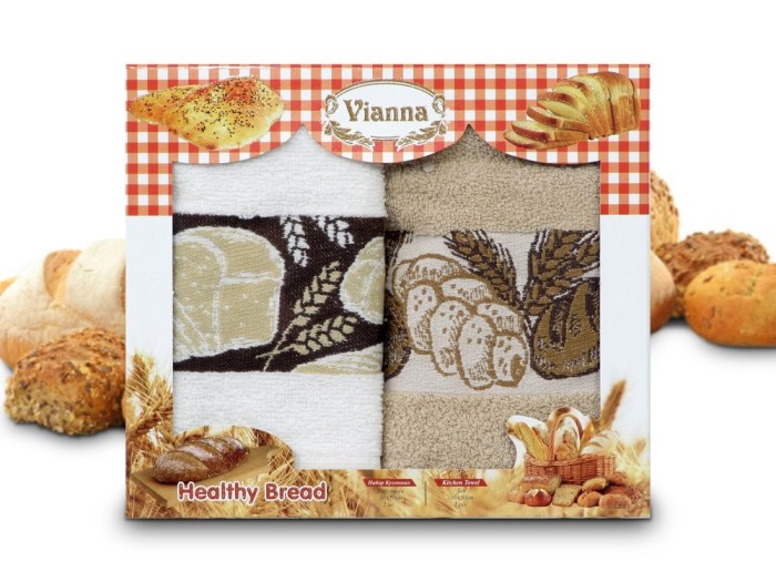 Набор кухонных полотенец Vianna (30x50 - 2 шт) 8059-02