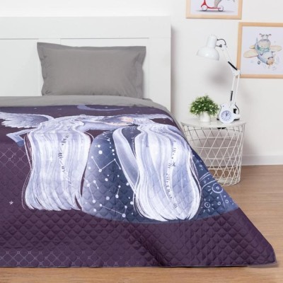 Покрывало &quot;Этель&quot; 1,5 сп Night dreams, 145*210 см, микрофибра