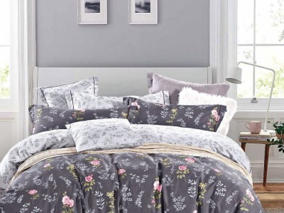 Постельное белье Asabella 1547-6 евро печатный сатин