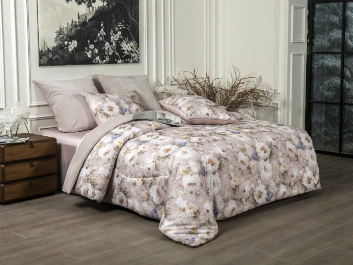 Комплекты для сна Диана Парс (жемчуг пудра) ABC Egypt Cotton Tencel Евро